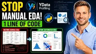 Master Automated EDA with YData-Profiling 📊 | Python Data Profiling Tutorial