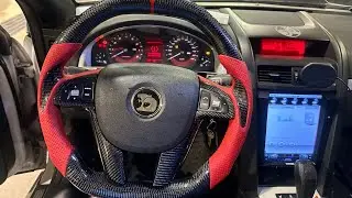 Pontiac g8 gets new carbon fiber steering wheel from alibaba