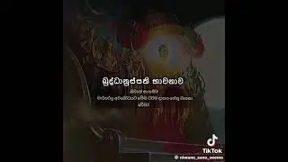 බුද්ධා නුස්සති බාවනාව | budda nusshi bavanava#bana #srilanka