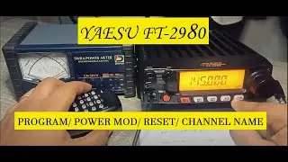 Yaesu 2900 & 2980 Quick Guide! |PH| NOV-2021