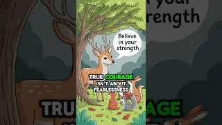 The Gentle Deer Who Showed Courage | A Story of Inner Strength for Kids & Adults