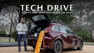 Mazda CX-80 Tech Drive: How to prep your vehicle for the snow