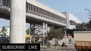Blue Line -Namma Metro Bengaluru construction in full swing