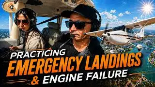 Practicing Emergency Landings & Engine Failure  Skyhawk 172