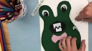 A Messy Art Room: Monster Sewing (Super Speed)