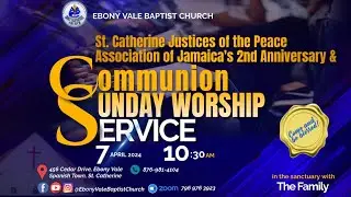 Ebony Vale Baptist Communion & St. Catherine JP Association of Jamaica 2nd Anniversary Service