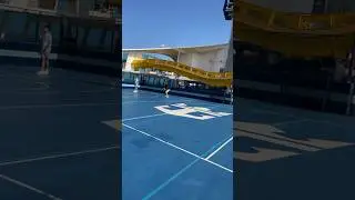 We playing 2k IRL!!! #2k #basketball #basketballislife #royalcaribbean #2k23