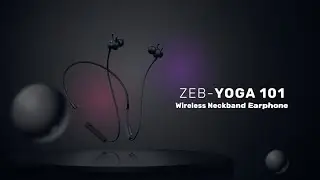 Zeb Yoga 101 &ndash; Wireless Neckband Earphone | Zebronics