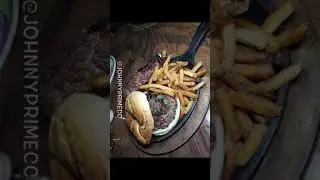 Rib Eye Burger from Antique Bar & Bakery