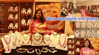 Customised Light weight gold Jewelery|Heavy neck sets&Earings under10grams|Beads,gold jewells|Bsmart
