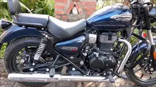 ROYAL ENFIELD METEOR 350 EXHAUST REMOVAL