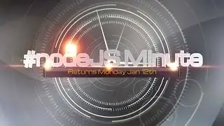 #NodeJS Minute Returns Monday