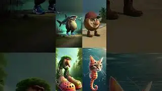 🌈✨Italian Brainrot Animals Re-evolution 012 🧠➡️🍍 #shorts​ #memes #tralalero #brainrot