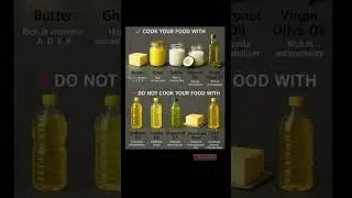 cook with these oils, avoid these oils! 🔥🚫 #shorts #nutritiontips