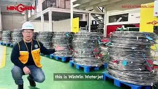 Your high-pressure waterjet hose / pipe inventory is ready!