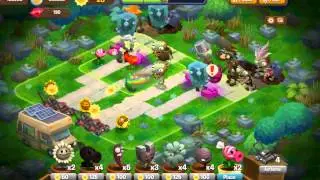 Mildew Meadow Level 18 Plants vs Zombies Adventures