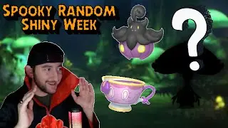 Random Spooky Shinies! 👻 Pokemon Shield Shiny Reactions
