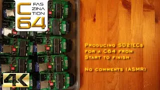 🕹️ Echtzeit-Workflow, ohne Kommentare (Entspannung, ASMR, ... Einschlafhilfe :) #C64 #FaszinationC64