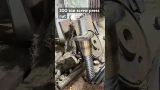 Screw press nut #music #electronicmusic #edm #automobile #machine #cnc #forging #kharad #friction