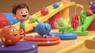 Fall Guys Wobbly Beans Tripped Together 🤣 | Funny Toddler Song | Kids Rhymes