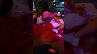 CUTE POOL 🎱 BAR FILIPINA OF BARRIO BARRETTO SUBIC BAY THE PHILIPPINES 🇵🇭 #SHORTS