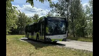 Solaris Urbino 12 IV #153 MPK Olsztyn linia 121 kierunek Bartąska Rondo