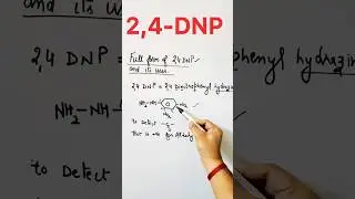 #aldehyde what is the Full form of 2,4 DNP ❓ #short #trendingshorts