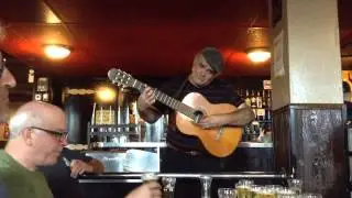 Folk Singer at the Strathcona Hotel