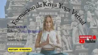 Virtual Kriya Yoga Training.