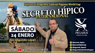 PEGASUS WORLD CUP CON EL PRÍNCIPE SEGUNDO LÓPEZ 24/01