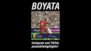 RATE THIS!!! Boyata Heading Goal 😲😲😲 | PES 2021 MOBILE | #shorts #boyata #pes2021mobile #pmh