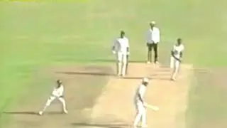 Dilip Vengsarkar Batting vs West Indies 2nd Test at Bridgetown, Apr 07 1989