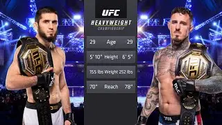 Islam Makhachev vs Tom Aspinall Full Fight - UFC 4 Fight Of The Night