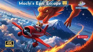 Mochi&rsquo;s Epic Escape: Dragon, Plane & Pirate Chase Adventure! 🐾🔥🛩️  I4K Iwhiskered worlds