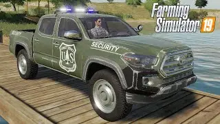 FS19 - 2016 Toyota Tacoma - FOREST SECURITY SERVICE- NEW CAR MOD for Farming Simulator 2019 ROLEPLAY