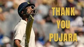 Cheteshwar Pujara &ndash; The Wall of India | Tribute to a Test Cricket Legend 🏏