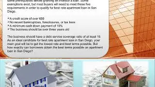 Finding Apartment Loans in San Diego at Best Rate? ALB Can Help!