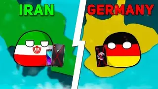 Smartphone Brands are Banned from Import | Countryballs Animation