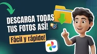Descarga TODAS tus Fotos de Google Fotos con Google Takeout (Paso a Paso)