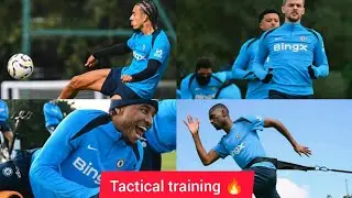 Inside Training: Sancho, Gusto, James Fitness and tactical drills 🔥🔥