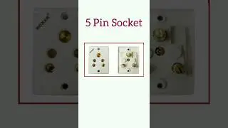 5 pin Socket Direct Connection @ElectricalWork-LearnEasy-56 #shorts #electrical #youtubeshorts