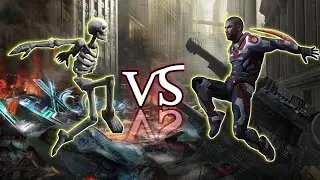 Skeleton VS Super Hero|| Epic Fight|| BM ANIMATION