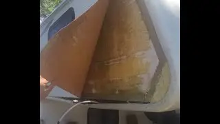 RV Siding Delamination-RV Fiberglass Siding Separation & Water Damaged Plywood -Open Wall Repair