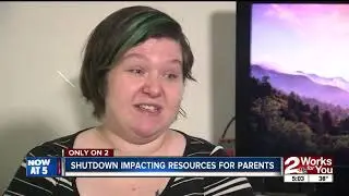 Shutdown impacting resources for parents