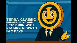 Terra Classic Update: LUNC and USTC Burn with Staking Growth in 7 Days