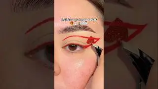 Fun holiday eye look ideas❄️🎅🏼🎄🎁 #christmas #makeuptuorial #eyemakeup #shorts