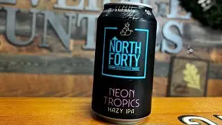 Neon Tropics Hazy IPA from North Forty Brewing