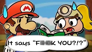 Paper Mario, but It's Google Translated 100 Times