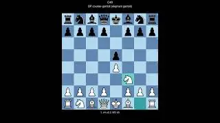 ECO C40 QP counter-gambit (elephant gambit) (White perspective)