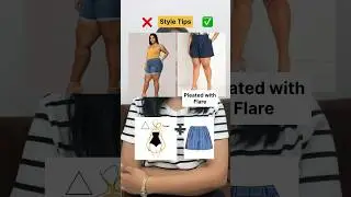Shorts for Pear Shape/ Triangle Body-shape✅ #summershorts #personalstylist #styletips #fashionshorts
